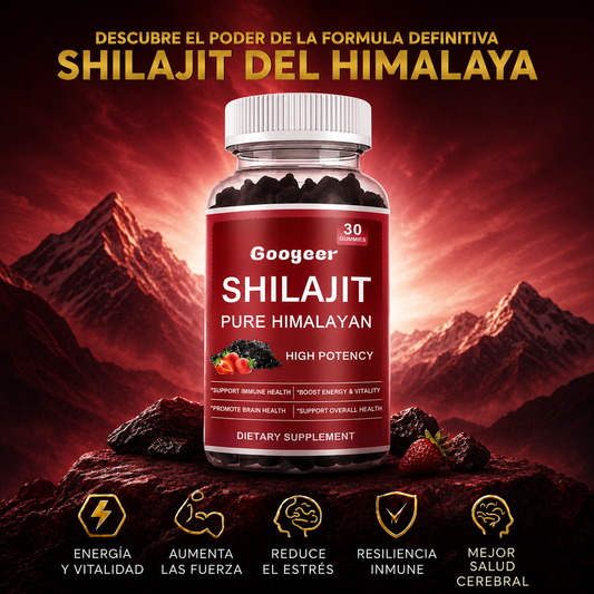 SHILAJIT GOOYEER (120 CÁPSULAS) | ¡Máxima potencia en tu mejor momento!
