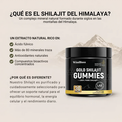 GOLD SHILAJIT GUMMIES + Regalo Sorpresa