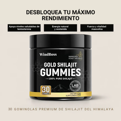 GOLD SHILAJIT GUMMIES + Regalo Sorpresa