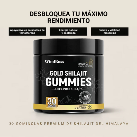 GOLD SHILAJIT GUMMIES + Regalo Sorpresa