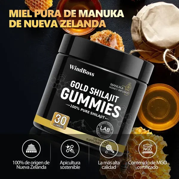 GOLD SHILAJIT GUMMIES + Regalo Sorpresa