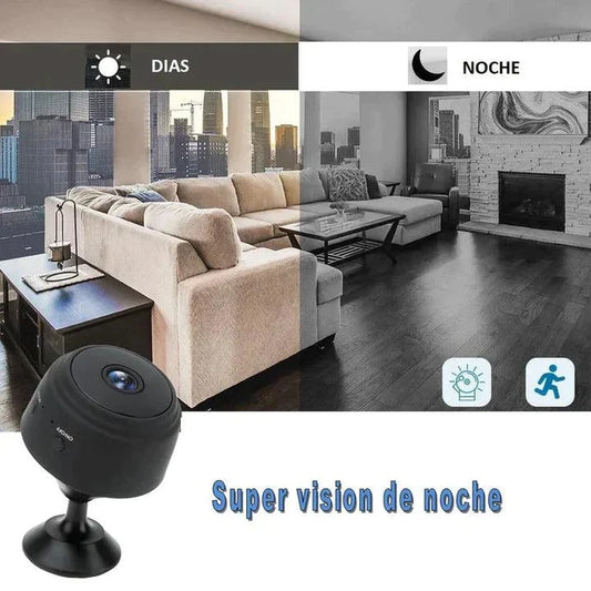MINI CÁMARA ESPÍA DE VIGILANCIA - WIFI, FULL HD